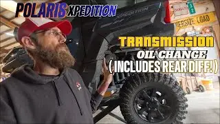 Замена масла в коробке передач/дифференциале POLARIS Xpedition