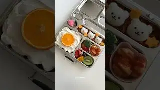 Pack a  Bento for My Daughter - day 18 🍱 和我一起做便當#lunchbox #cooking  #bento #asmrvideo  #food
