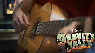 Gravity Falls - Theme Song (fingerstyle classical guitar cover) with Tabs