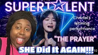 SUPERTALENT FILIPINA CHRIZTEL RENAE ACEVEDA PERFORMED THE PRAYER Eng-Cro version)