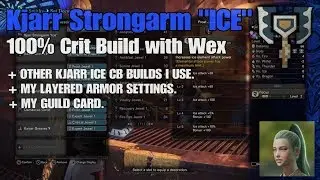 MHW: [OUTDATED] Elemental Charge Blade  Kjarr Strongarm 