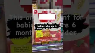 Baby food | Grocery shopping with babydocruru | Episode 1