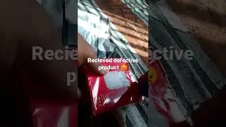 Recieved a defective product from meesho//😡😡don't buy any product from meesho#Cheatersmeesho