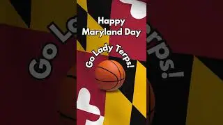 Happy Maryland Day, GO Terps! #ladyterps #youtubeshorts