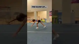 THE GLOW UP&hellip; #tumbling #tumblechef #cheer #Shorts