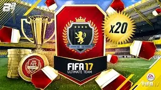20 RED INFORMS IN A PACK! FUT CHAMPIONS MONTHLY AND WEEKLY REWARDS! | FIFA 17 ULTIMATE TEAM