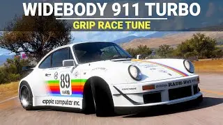 Forza Horizon 5 Tuning - Widebody Porsche 911 Turbo 3.3, FH5 Grip Race Build, Tune & Gameplay