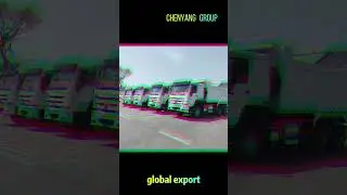 Commercial vehicles exporting globally🌍! Model: HOWO Dump 6x4  #export #vehicles #trending
