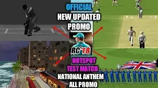 REAL CRICKET 18 NEW UPDATE ALL FEATURE PROMO | NATIONAL ANTHEM | HOTSPOT