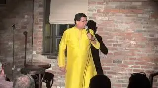AjayG at Steve Sweeny showcase at Comedy Den