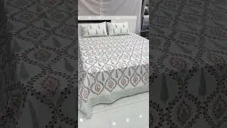 Transform your bedroom with our premium-quality bedsheets #dubai