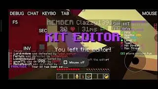 DAY 1 of practice pvp in Minecraft apple mc sever
