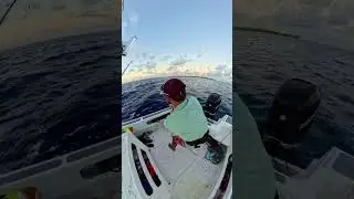 Jigging for monsters dogtooth tuna in French Polynesia #Frenchpolynesia #fishing #insta360x4