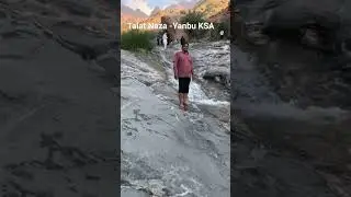 #Places that feel unreal #ksa #nature #waterfall #yanbu #youtube #visitsaudi #viral #saudiarabia