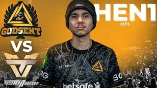 CSGO POV GODSENT HEN1 (23/15) vs TeamOne (nuke) @ESL Challenger Valencia 2022 NA - CLOSED QUALIFIER
