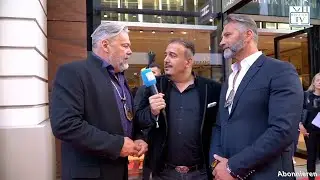 Interview mit Torsten und Christian M&uuml;nchow auf dem Grand Opening von Elisabetta Franchi in Hamburg