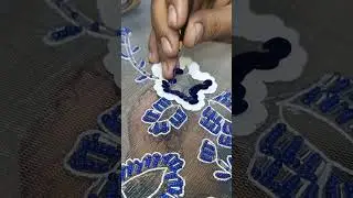 House of hand embroidery  #needlecraft #handembroided #art