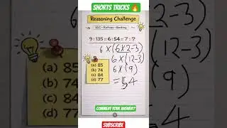 Number Series, Missing Number, How to solve Analogy questions, Steps to solve Analogy questions