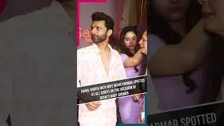 RAHUL VAIDYA WITH WIFE DISHA PARMAR SPOTTED AT ALL SAINTS ON THE OCCASION OF DISHA'S BABY SHOWER