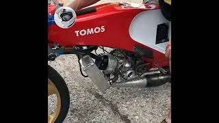 Tomos GP50 replica - sharp sound of a 50cc racing engine #goran2003