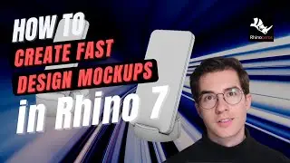 Rhino 7 Tutorial: Quick Design Mockups