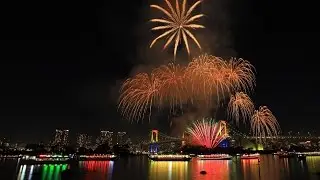 【4K】お台場レインボー花火2015(01)Dec05－Tokyo Odaiba Rainbow Fireworks 2015(01)Dec05－