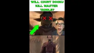 Will Count Dooku KILL Yaddle in Tales of the Jedi? #shorts