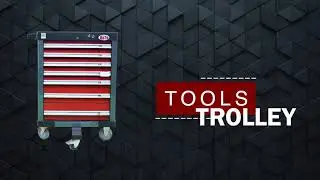 DaTo Tools Trolley  Storage with 369 Tools | 7 Drawers & High Capacity.
