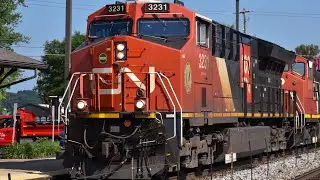Cool power at Lake Villa | Railfanning Lake Villa 6-5-2023