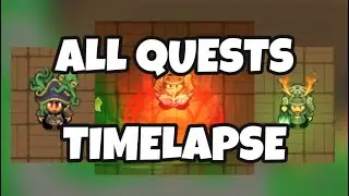 Completing every quest - WALKTHROUGH TIMELAPSE