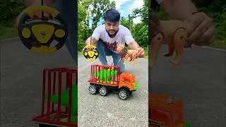 Small RC Lion🦁and Big Trucks Loading