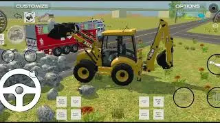 TRUCK LOADING JCB GAME 😲 indian vehicles simulator 3d || jcb truck wala game 🎮