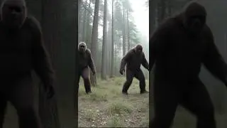 Sasquatch Trade a Deer for Fish with Tribe #bigfoot #nature #wildlife Bigfoot Shorts