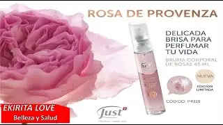BRUMA CORPORAL DE ROSAS DE PROVENZA - SWISS JUST PER&Uacute;, ACEITE DE NARANJA, CEDRO, ROSAS. Ekirita Love
