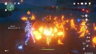 Genshin Impact - Xinyan random gameplay 50k burst
