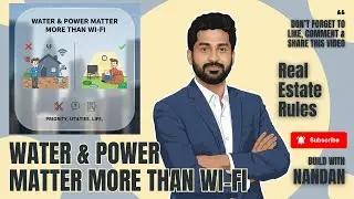 Water & power matter more than Wi‑Fi | Real Estate Rules #14