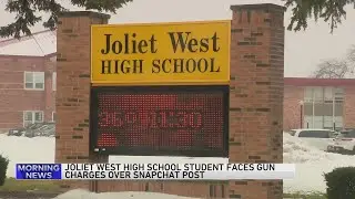 Joliet West H.S. student faces gun charges over Snapchat post