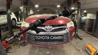 how to replace right CV axle ... toyota camry 2012-2017 (torque specs)