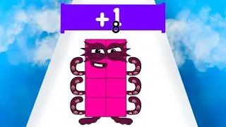 NUMBERBLOCKS ИЗУЧАЕМ КВАДРАТ ЧИСЕЛ | УМНОЖЕНИЕ | MATHBLOCKS Считаем гуголтолл, учимся считать бол...