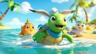 Arabic | رحلة السلحفاة الطويلة | Turtle&rsquo;s Long Journey | kids song
