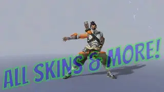 All Hanzo Skins, Victory Poses, Emotes & Highlight Intros | 2020 | Overwatch
