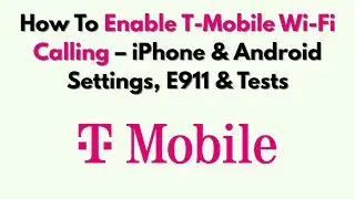 Как включить вызовы по Wi-Fi T-Mobile &mdash; настройки iPhone и Android, E911 и тесты
