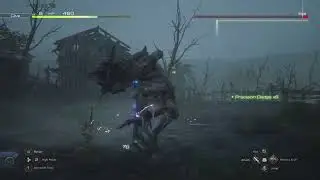 FINAL FANTASY XVI DEMO *Gigas Fight perfect dodge combo*