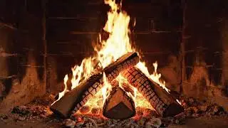 🔥 Fireplace Live 24/7 🔴 | Warm Fire Crackling Sounds | Relax & Sleep