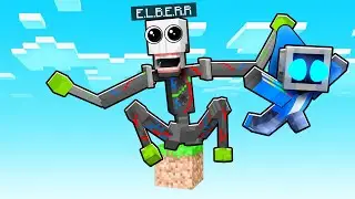 One Block Skyblock with E.L.B.E.R.R in Minecraft!
