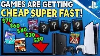 Game Prices are Getting CHEAPER Faster Than Ever! 2021 PS4/PS5 Game Prices Overview (Cheap Games)