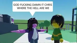GOD DAMN IT KRIS WHERE THE HELL ARE WE (Deltarune Shitpost)