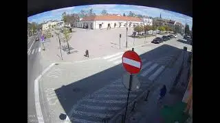 Miasto Włodawa - Rynek Czworobok - kamera 1