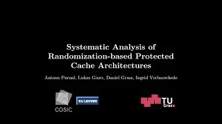 Systematic Analysis of Randomization based Protected Cache Architectures
