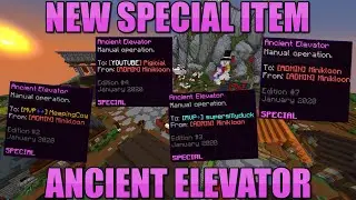 New Special Item, Ancient Elevator | Hypixel SkyBlock